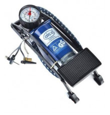 Насос ножной ALCA ножной с манометром одинарный 201200