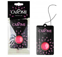 Ароматизатор CAROMI картонный с капсулой "Мембрана" (Персик) 4,5мл
