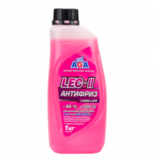 Антифриз, готовый к применению, розовый, -50С, 1кг, LEC-II ЧЗ