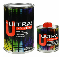 Грунт акриловый Novol+отв. 100 ULTRA FULLERR 5+1  0,8л+0,16л черный