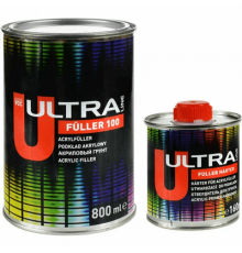 Грунт акриловый Novol+отв. 100 ULTRA FULLERR 5+1  0,8л+0,16л черный