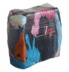 Ветошь 10кг. трикотаж цветной (100% хлопок)