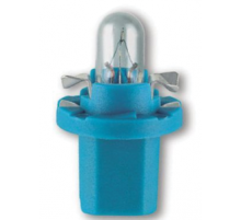 Лампа 1,2W  12V Bx8,5d (синий патрон)