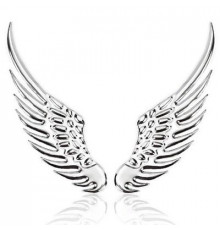 Шильдик металл, Крылья размер 40х110мм