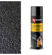 Антигравий KERRY 650мл черный с эффектом шагрени аэрозоль