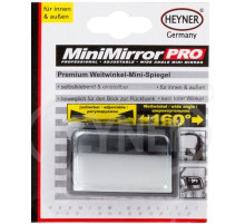 Зеркало мини на липучке (пластик) 54х35х20мм HEYNER