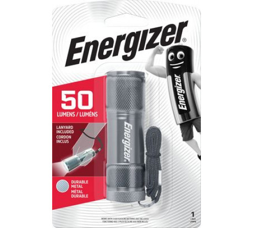 Фонарь Energizer LED Metal Light 3xAAA 50 lumens_